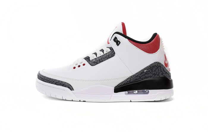 Air @j3 Retro SE Fire Red Denim CZ6431-100