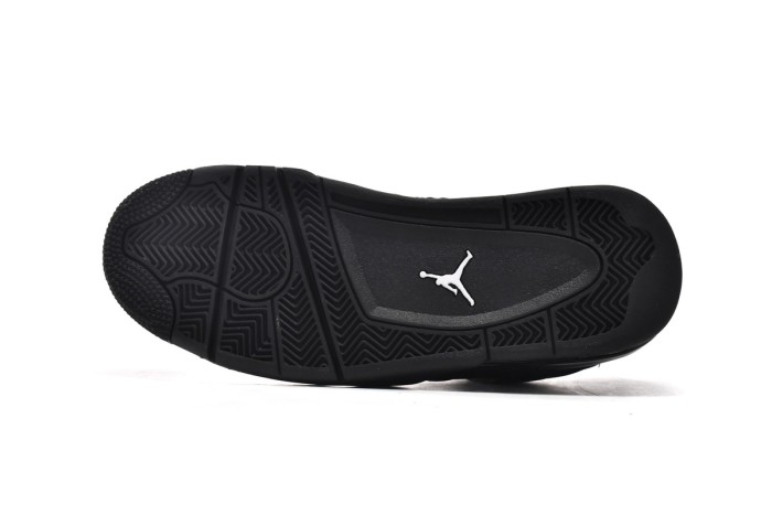 ［plus-size shoes]Air @j4 Retro Black Cat CU1110-010