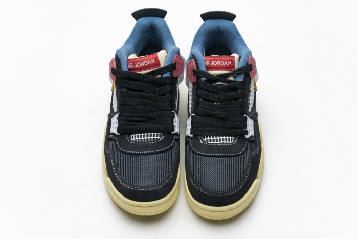 ［plus-size shoes]Air @j4 Retro Union Off Noir DC9533-001
