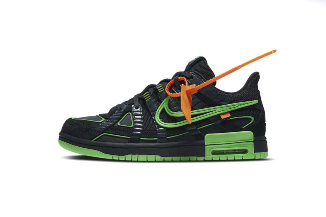 N  Air Rubber Dunk Low OW Green Strike CU6015-001