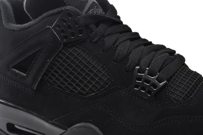 ［plus-size shoes]Air @j4 Retro Black Cat CU1110-010