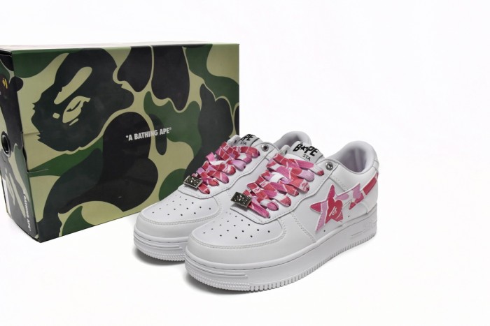B@P B Sta Low White ABC Camo Pink (2021) 1H20191045-PNK