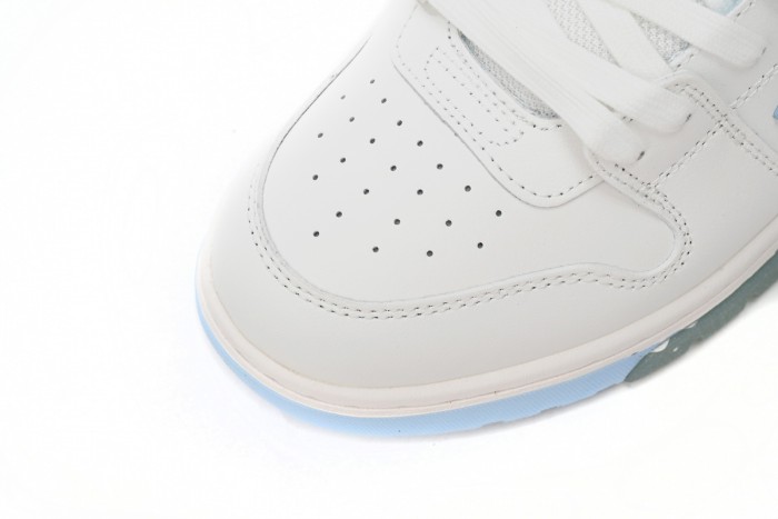 OW Out Of Office OOO 30 MM Low Tops White Light Blue OMIA189C99LEA0010145