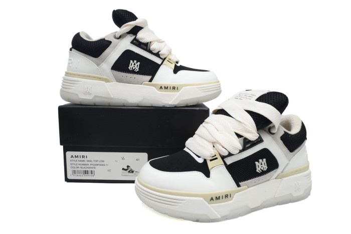AMIRI MA-1 White Black SS23MFS012-111