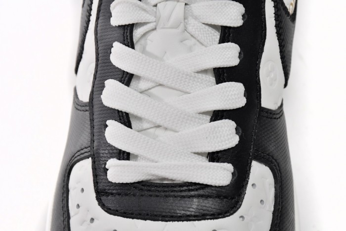 L  x N  Air Force 1 Low By Virgil Abloh White Black