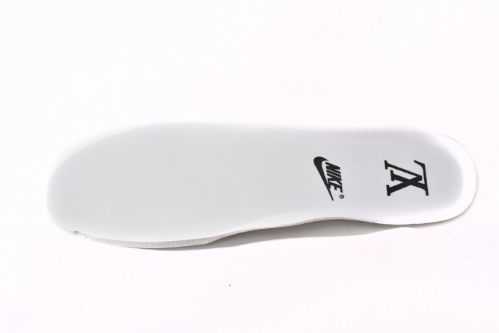 L  x N  Air Force 1 Low By Virgil Abloh White