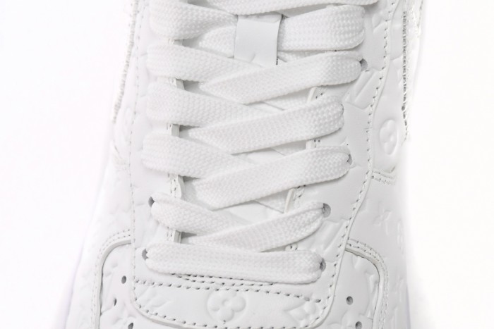 L  x N  Air Force 1 Low By Virgil Abloh White