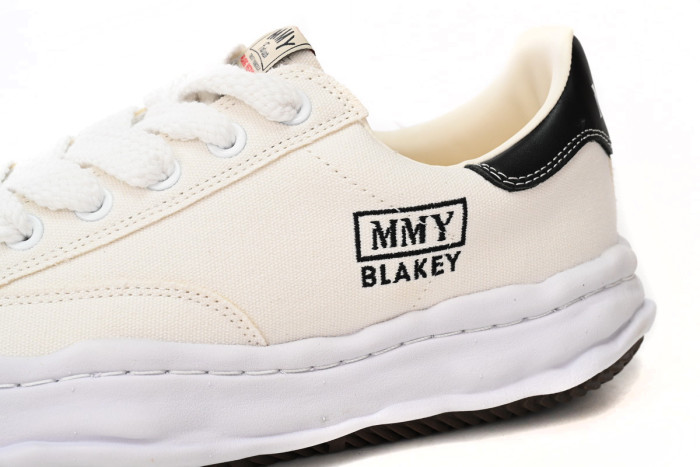 1:1 quality version M@ison Mih@r@ Blakey OG Sole Canvas Low White A08FW735 NO.763