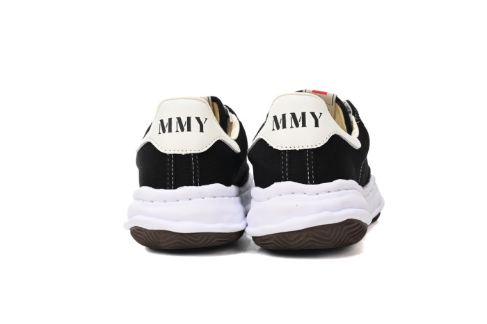 Mih@r@ Blakey OG Sole Canvas Low Black No Logo A06FW704 NO.703