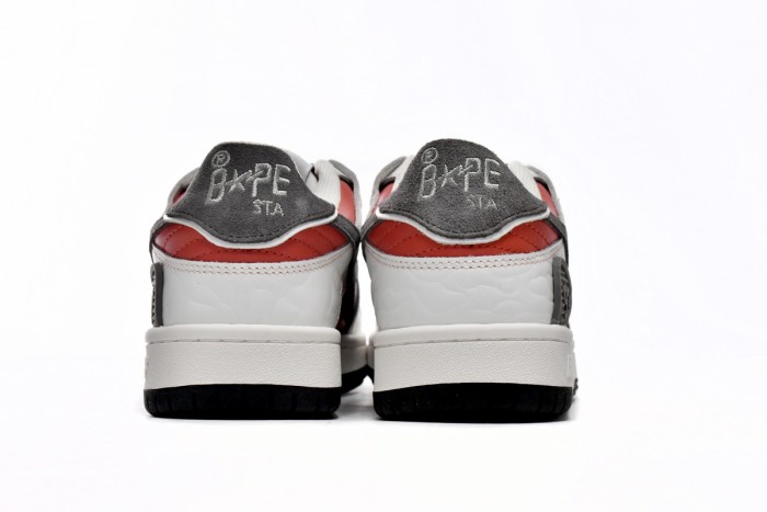 B@P B Sk8 Sta Low White Red 1G70-109-0020