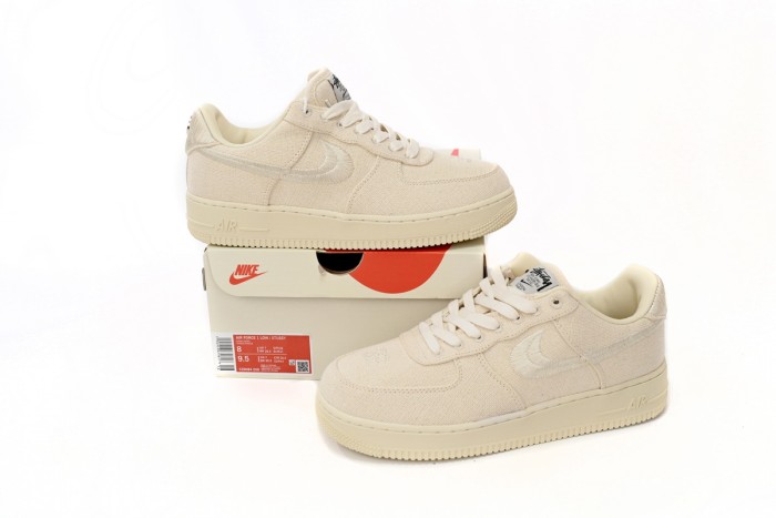 N  Air Force 1 Low Stussy Fossil CZ9084-200