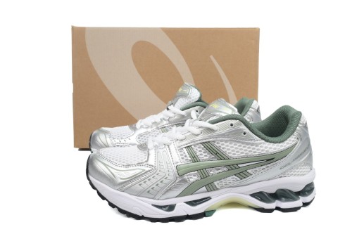 AC Gel-Kayano 14 White Pure Silver Slate Grey Sage 1201A019-107