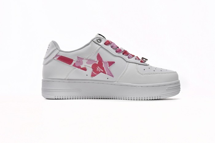 B@P B Sta Low White ABC Camo Pink (2021) 1H20191045-PNK