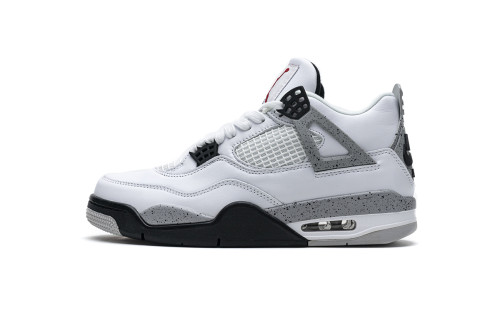 [Buy One Get One Free]［plus-size shoes]Air @j4 Retro White Cement (2016) 840606-192