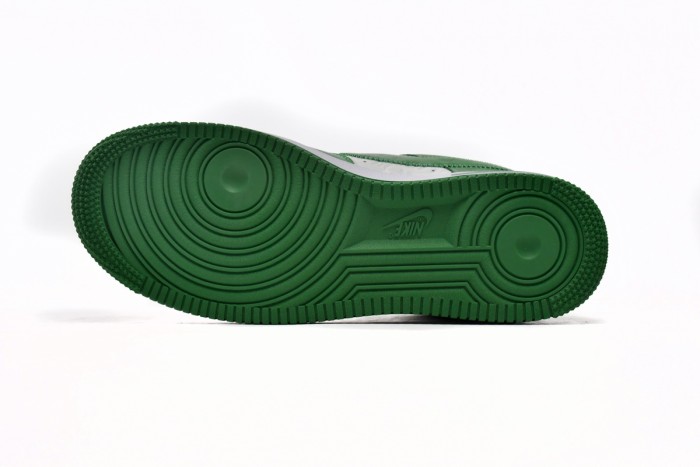 L  x N  Air Force 1 Low By Virgil Abloh White Green