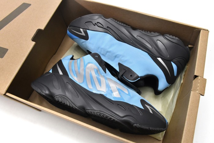 A  Y**zy Boost 700 MNVN Bright Cyan GZ3079