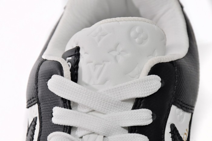 L  x N  Air Force 1 Low By Virgil Abloh White Black