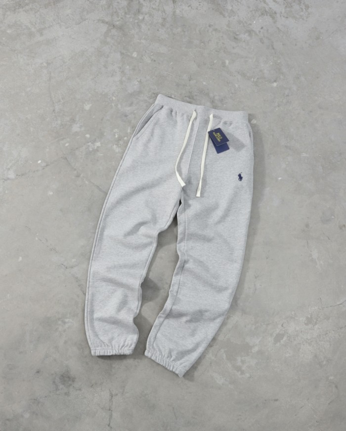 Basic Pony Embroidered Logo Hoodie & Pants Set 8 colors