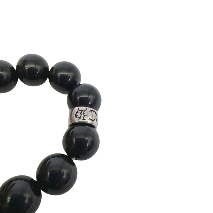 Obsidian Turquoise Cross Beaded Bracelet 8 colors