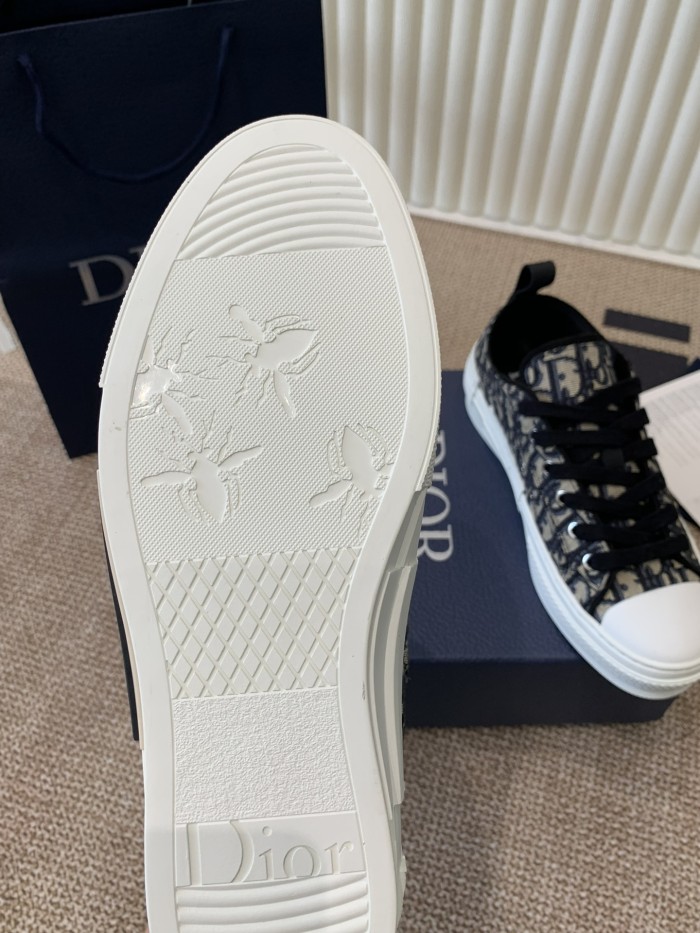 1:1 quality version B23 Classic Oblique Print Low Top Board Shoes 2 colors