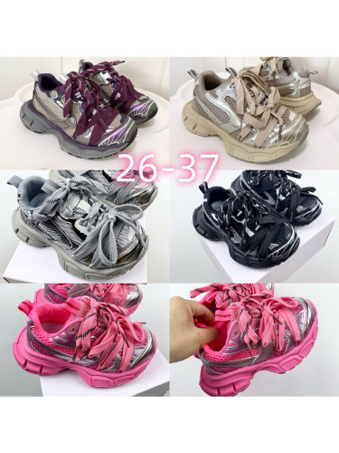 Double Lace Mesh Breathable shoes for kids 5 colors
