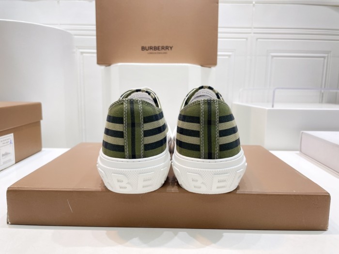 1:1 quality version Plaid canvas shoes 9 colors