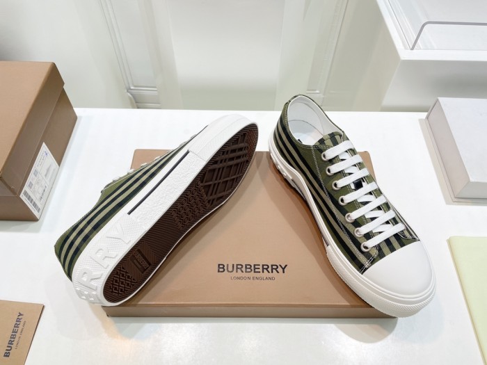 1:1 quality version Plaid canvas shoes 9 colors