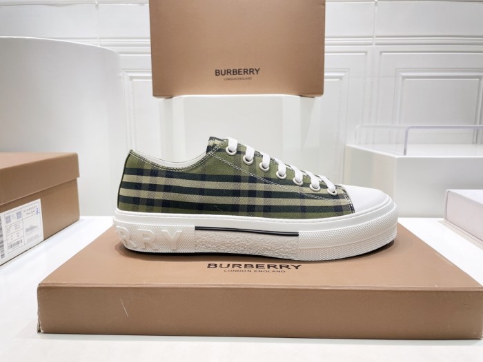 1:1 quality version Plaid canvas shoes 9 colors