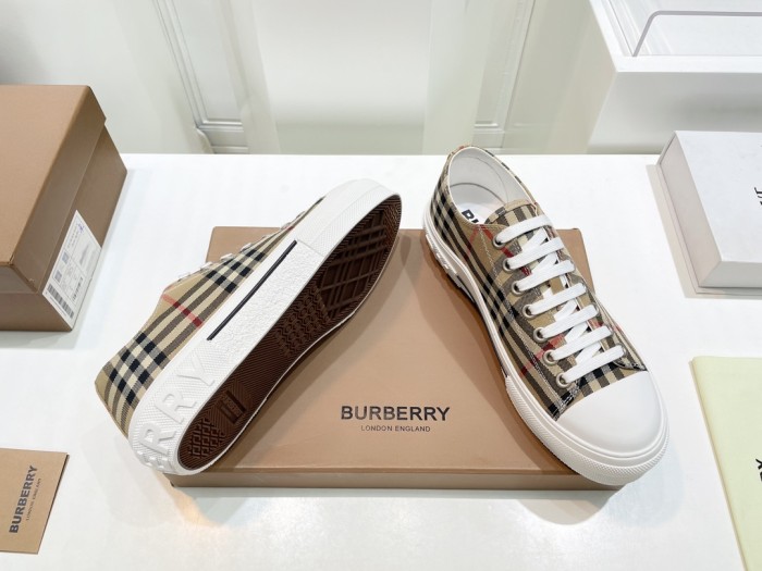1:1 quality version Plaid canvas shoes 9 colors