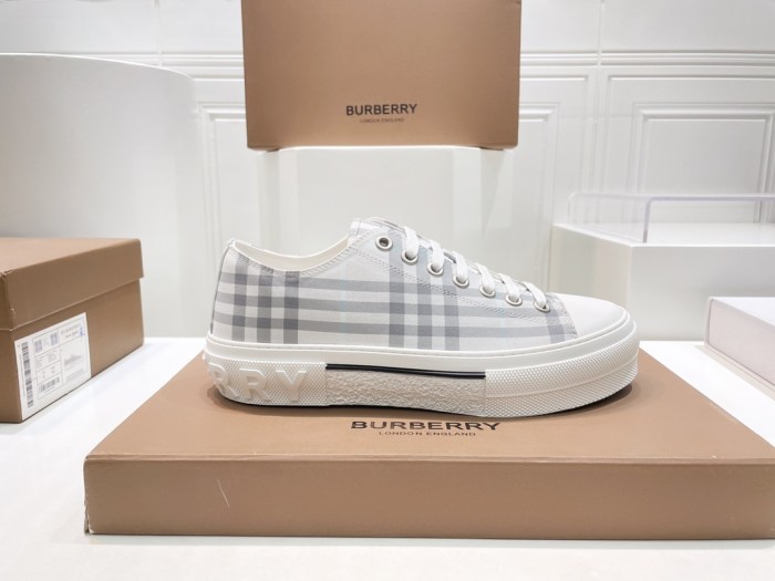 1:1 quality version Plaid canvas shoes 9 colors