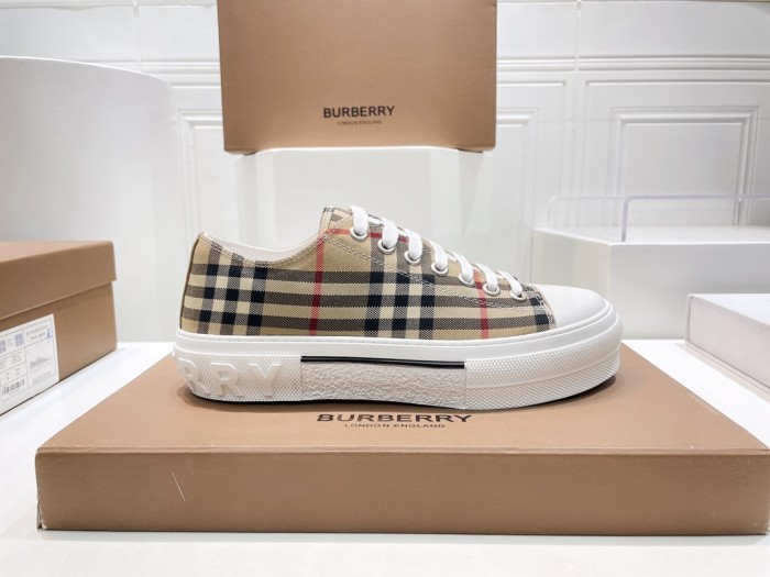 1:1 quality version Plaid canvas shoes 9 colors
