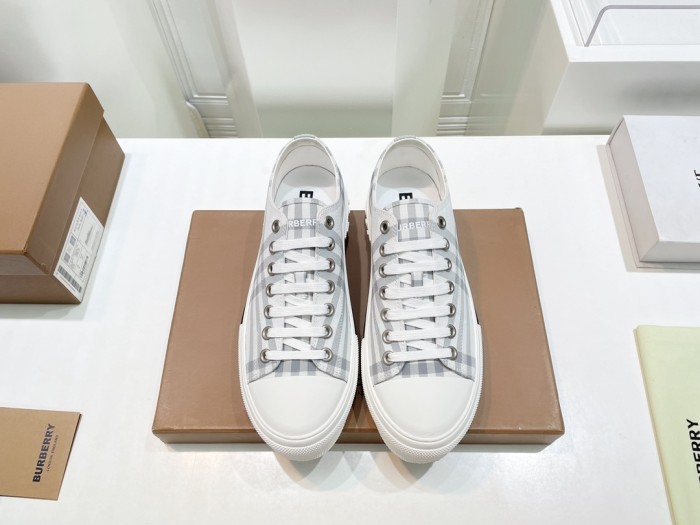 1:1 quality version Plaid canvas shoes 9 colors
