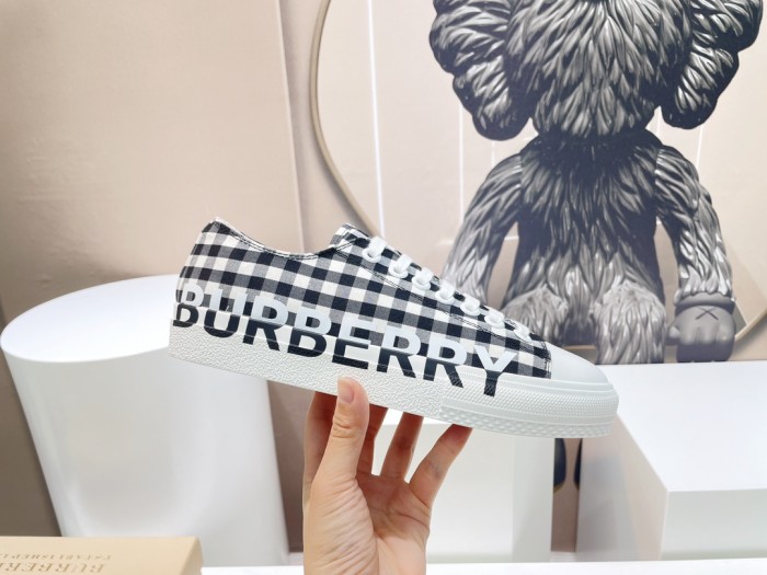 1:1 quality version Plaid canvas shoes 9 colors