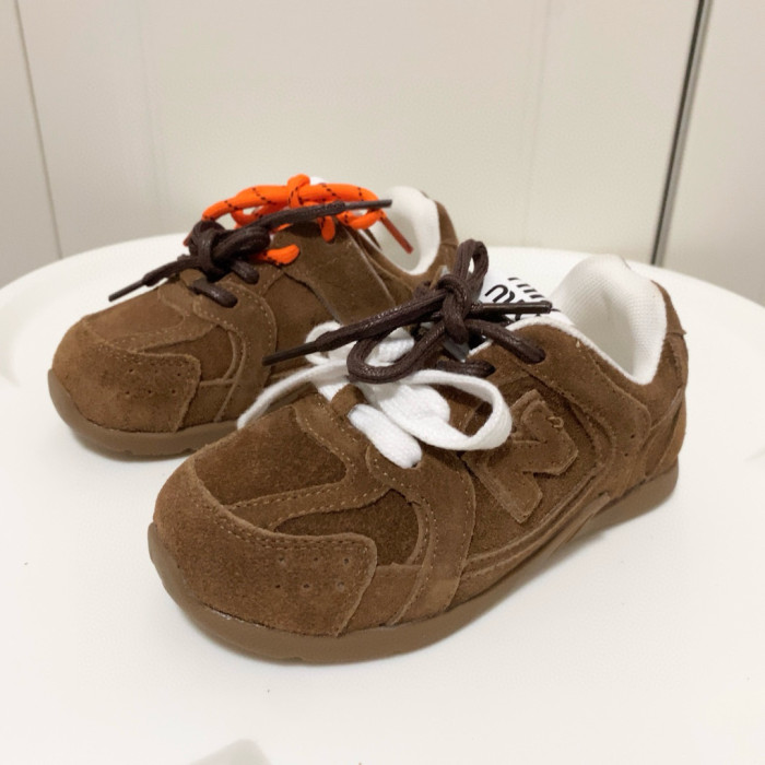 Anti-fur lace-up co-branded Sneakers for Kids 6 colors