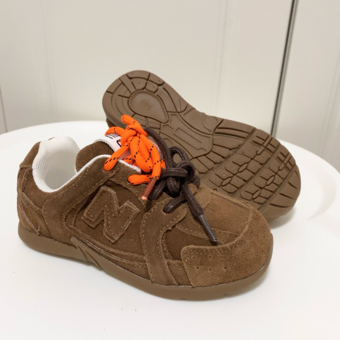 Anti-fur lace-up co-branded Sneakers for Kids 6 colors