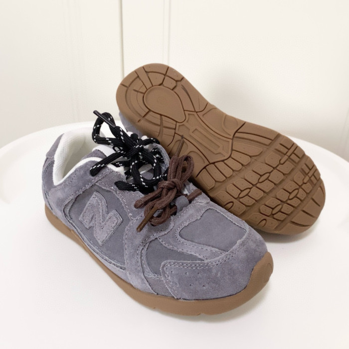 Anti-fur lace-up co-branded Sneakers for Kids 6 colors