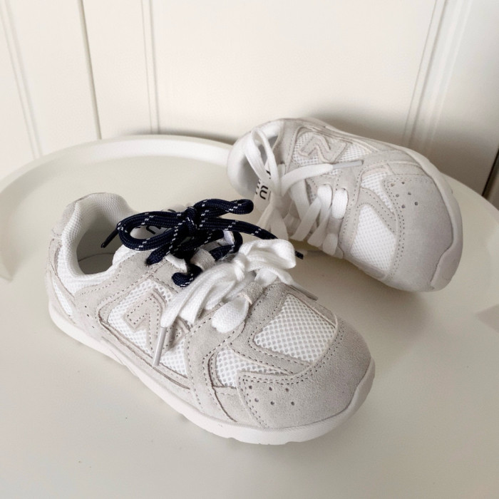 Anti-fur lace-up co-branded Sneakers for Kids 6 colors