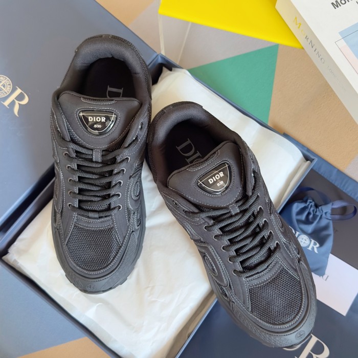 1:1 quality version  St0ne x Di0r Co-branded Compass Embroidered B30 Mesh Sneakers 6 colors