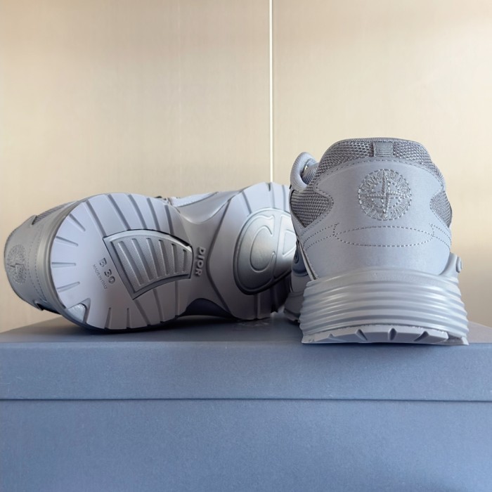 1:1 quality version  St0ne x Di0r Co-branded Compass Embroidered B30 Mesh Sneakers 6 colors