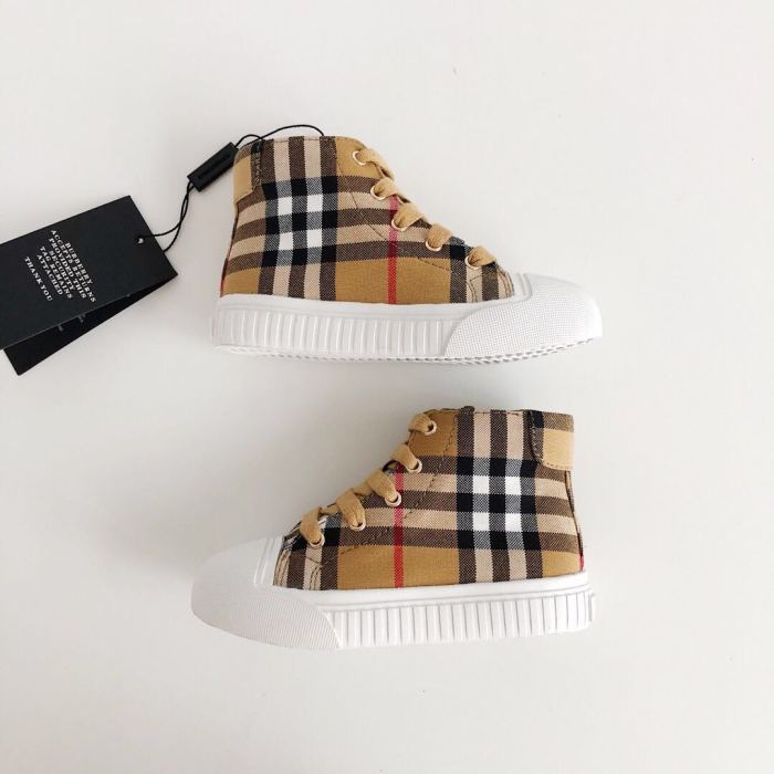 High-top side zipper Board Shoes for kids 5 colors