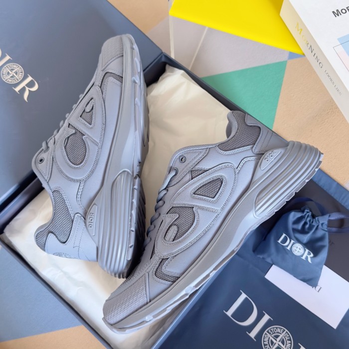 1:1 quality version  St0ne x Di0r Co-branded Compass Embroidered B30 Mesh Sneakers 6 colors