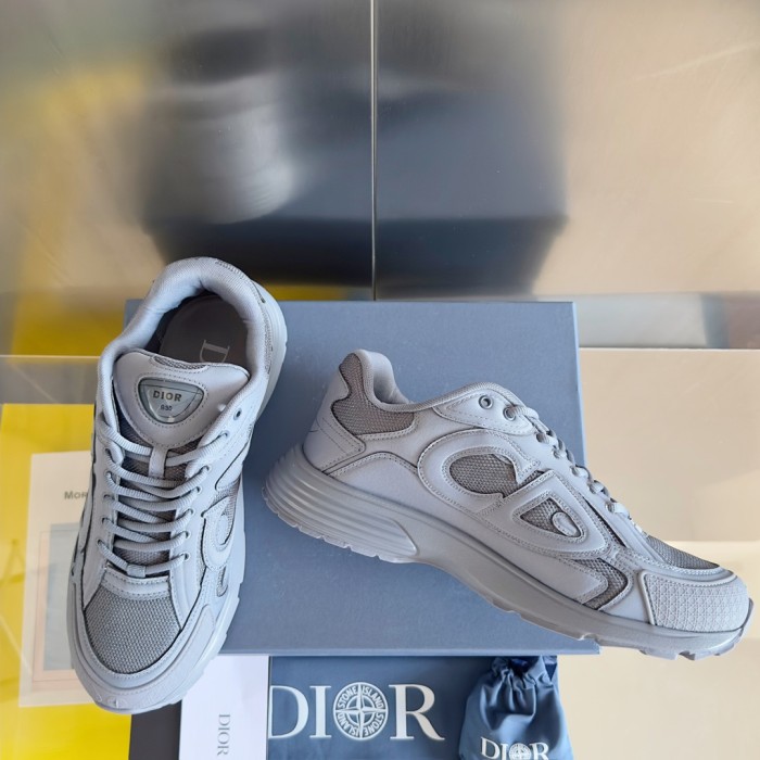 1:1 quality version  St0ne x Di0r Co-branded Compass Embroidered B30 Mesh Sneakers 6 colors
