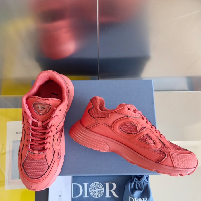 1:1 quality version  St0ne x Di0r Co-branded Compass Embroidered B30 Mesh Sneakers 6 colors