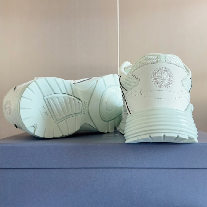 1:1 quality version  St0ne x Di0r Co-branded Compass Embroidered B30 Mesh Sneakers 6 colors