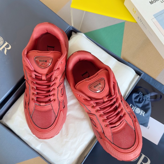 1:1 quality version  St0ne x Di0r Co-branded Compass Embroidered B30 Mesh Sneakers 6 colors