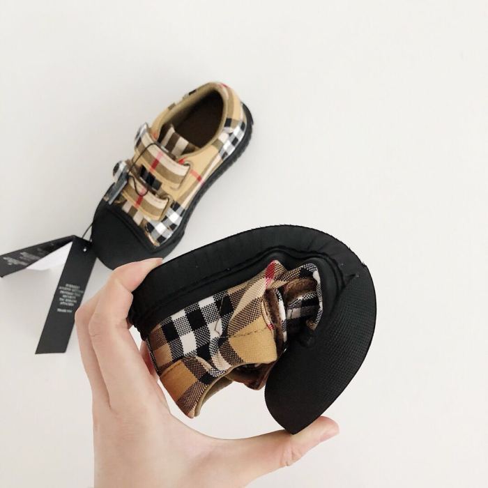 Checkered Velcro Low Top Shoes for kids 5 colors