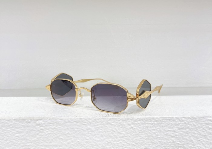 1:1 quality version Side light blocking 4 lenses metal frame glasses 6 colors