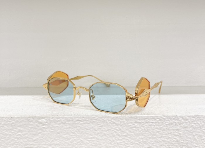 1:1 quality version Side light blocking 4 lenses metal frame glasses 6 colors