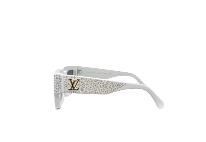 1:1 quality version Full Star Diamonds Chunky Frame Glasses 6 colors