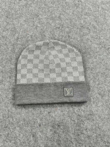 1:1 quality version Tessellated Jacquard Logo Embroidered Cold beanie